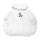 whiterabbit2010のうさぎ　サイアミーズスモークパール Big Hoodie