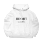 IRNMITのIRNMITロゴ xx.xx.20xx ビッグシルエットパーカー