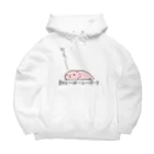 うさやのだるーぱーるーぱー Big Hoodie