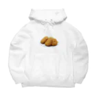 メシテロタイプ（飯テロTシャツブランド）のコロッケ Big Hoodie