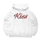 キッチンファラオのKiss デザイン Big Hoodie