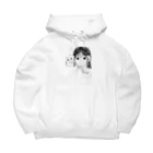 さきいかの小屋のネイルチップ女 Big Hoodie