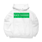 65narrowのBLACK THUNDER Big Hoodie