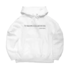 Word of Wisdomの名言（フランシス・ベーコン） Big Hoodie