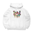 みきぞーん｜保護猫 ミッキー画伯と肉球とおともだちのmuchaguraainima ice Big Hoodie