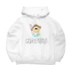 おもちまるの夏のゆるい犬 Big Hoodie