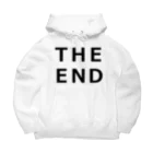 親戚一同ショップのTHE END (黒) Big Hoodie