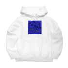 handmade asyouareの天の川クラゲ Big Hoodie