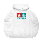 おもしろいTシャツ屋さんのTAIMA 大麻 大麻草 マリファナ cannabis marijuana  Big Hoodie