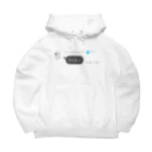 cutepetの可愛いらしいチャローのメッセージ Big Hoodie