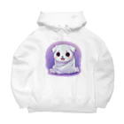 Vasetti_pressのオバケ子犬 Big Hoodie