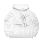 雑貨屋ペパロニの夏のペンギン　サマーバケーション Big Hoodie