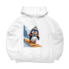 Gloriousのペンギンの冒険スノーボードパーティ Big Hoodie