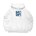 魚大好きマンの海の世界 Big Hoodie