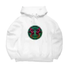 ﾈﾓﾌｨﾗのタツノオトシゴ 曼荼羅 Big Hoodie