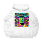 じゆうふぁくとりーのエキセントリックモアイ Big Hoodie