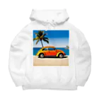 転倒無視のボサノヴァビーチ Big Hoodie