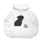 DOG LOVERのDOG LOVER（パグ） Big Hoodie