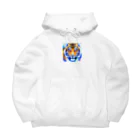 ZUKASAMAのワイルドな虎🐯 Big Hoodie