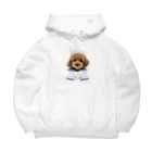 dogsandcatsのセーラーパピー Big Hoodie