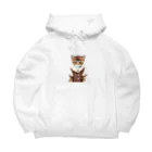 dogsandcatsのセーラーキャット Big Hoodie