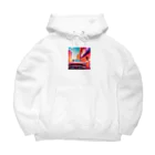 enjoy-itemsの赤いアメ車 Big Hoodie