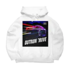 Smooth2000のOUTRUN DRIVE ビッグシルエットパーカー