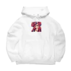 henreの海賊の少女 Big Hoodie