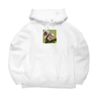 L-USのドット絵のりすくん Big Hoodie