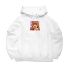 kuma-hamu9086のクマとトイプードル　グッズ Big Hoodie