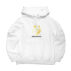 猫キングの幻想的な猫のデザイン Big Hoodie