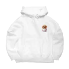 Tiny Cute Crittersのちっちゃいプードル Big Hoodie