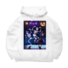 seasun011のハロウィンスケルトンダンス01 Big Hoodie