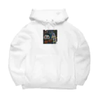 いらすとグッズのハッピーハロウィン Big Hoodie