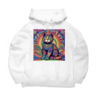 horoscope の招き猫 Big Hoodie