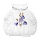 Atelier Petrichor Forestのキキョウ Chinese bellflower Big Hoodie