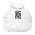 ノブナガくんのお店の墨字のノブナガくん Big Hoodie