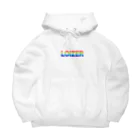 LOIZER shopのLOIZER Rainbow logo ビッグシルエットパーカー