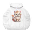 ManmaruShopのちびねこシリーズ5 Big Hoodie