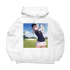 G2∞のゴルフ女子「えりりん」グッズ Big Hoodie