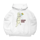 Rabbithumanaspetsの長めほうき Big Hoodie