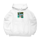 Totally-Fascinatingのモルディブビーチバンガロー Big Hoodie