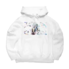 バチカアフのBathycaphe005 Big Hoodie