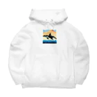 フリーダムの勇敢な海の王者、シャチ Big Hoodie