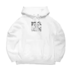 moribouの相手の話に耳を傾ける女性のアートグッズ Big Hoodie