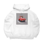 まひる3のあかい車グッツ Big Hoodie