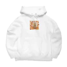 mojaの紅葉とうさぎ🐰 Big Hoodie