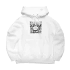 ぷにぷにのやる気は置いてきたよ？ Big Hoodie