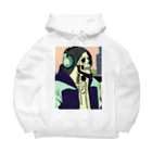 Mohananndaのおしゃれなガイコツ Big Hoodie