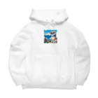 ピヨっこのサングラス犬　【銀次郎】 Big Hoodie